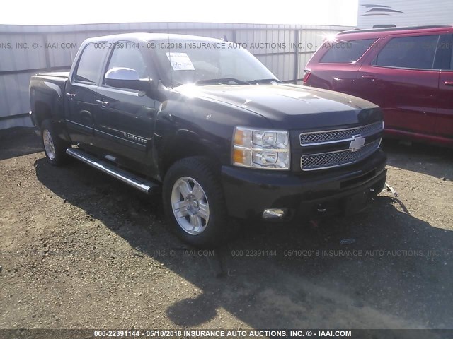 3GCPKTE74DG162862 - 2013 CHEVROLET SILVERADO K1500 LTZ BLACK photo 1