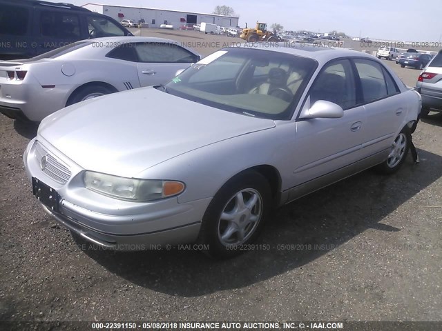 2G4WB55K011271430 - 2001 BUICK REGAL LS SILVER photo 2