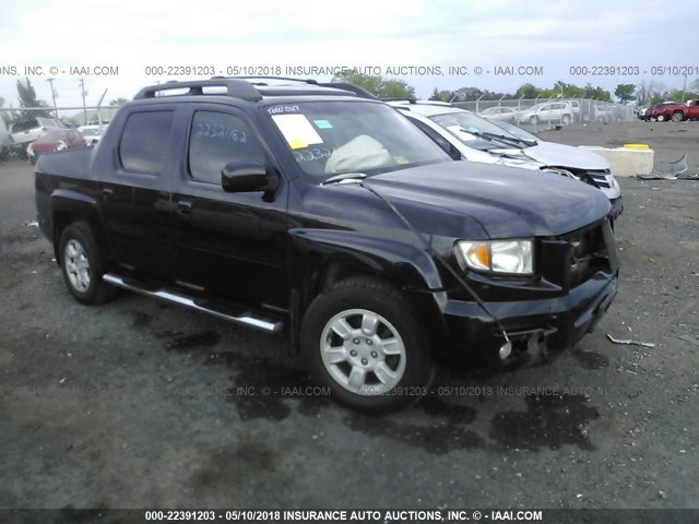 2HJYK16546H548900 - 2006 HONDA RIDGELINE RTL BLACK photo 1