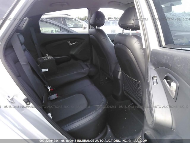 KM8JU3AC0AU017812 - 2010 HYUNDAI TUCSON GLS/LIMITED 银色 照片 8