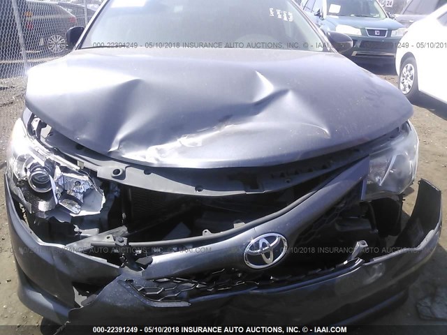 4T1BF1FK1EU341375 - 2014 TOYOTA CAMRY L/SE/LE/XLE ნაცრისფერი ფოტო 6