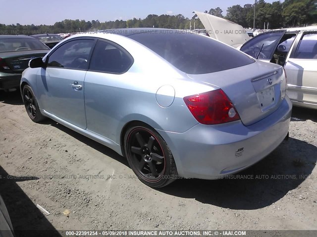 JTKDE177360094470 - 2006 TOYOTA SCION TC 蓝色 照片 3