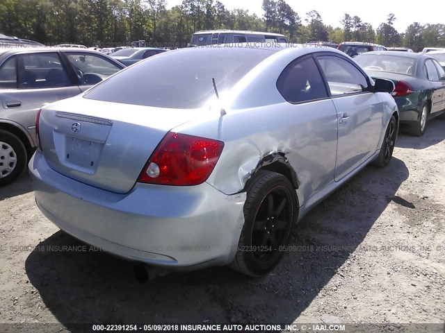 JTKDE177360094470 - 2006 TOYOTA SCION TC 蓝色 照片 4