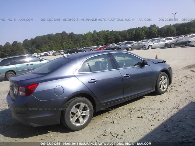 1G11C5SA5DF322420 - 2013 CHEVROLET MALIBU 1LT BLUE photo 4