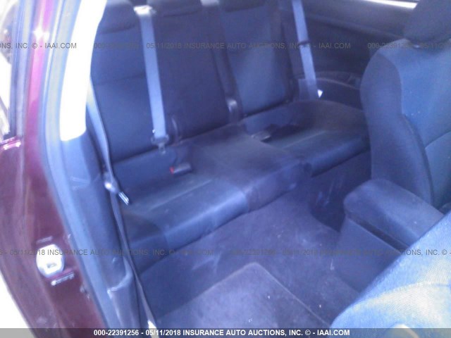 JTKDE177260111615 - 2006 TOYOTA SCION TC 栗色 照片 8