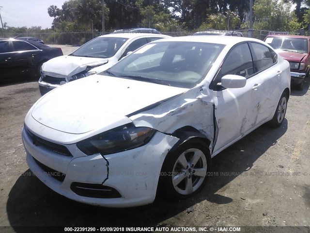 1C3CDFBB7FD265488 - 2015 DODGE DART SXT WHITE photo 6