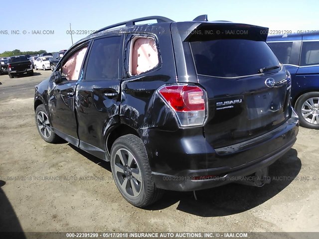 JF2SJAGC6HH548837 - 2017 SUBARU FORESTER 2.5I PREMIUM GRAY photo 3