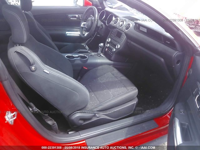 1FA6P8AM5F5331096 - 2015 FORD MUSTANG RED photo 5