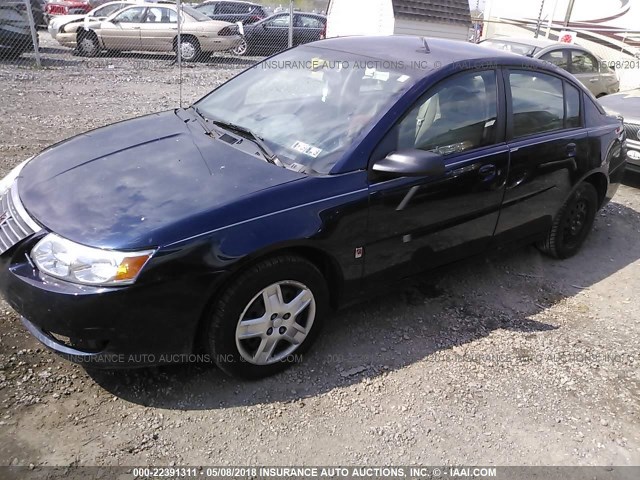 1G8AJ55F97Z173995 - 2007 SATURN ION LEVEL 2 Dəniz mavisi foto 2