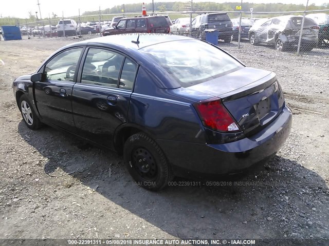 1G8AJ55F97Z173995 - 2007 SATURN ION LEVEL 2 Dəniz mavisi foto 3