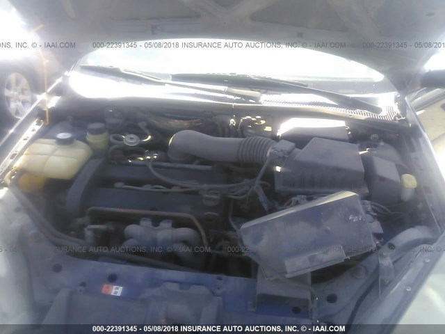 3FAFP31333R112253 - 2003 FORD FOCUS ZX3 Navy photo 10