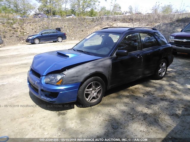 JF1GG67575H809055 - 2005 SUBARU IMPREZA RS BLUE photo 2