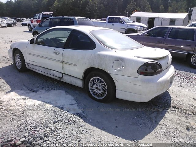 1G2WP12K5VF232645 - 1997 PONTIAC GRAND PRIX GT WHITE photo 3