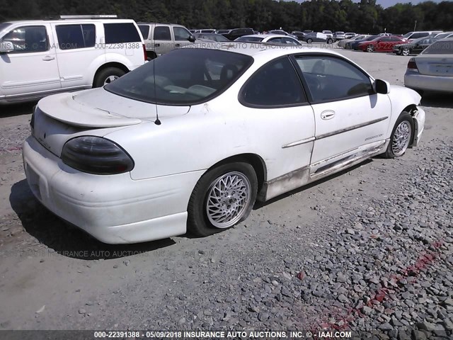 1G2WP12K5VF232645 - 1997 PONTIAC GRAND PRIX GT WHITE photo 4