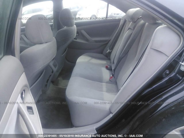 4T1BE46K97U192835 - 2007 TOYOTA CAMRY NEW GENERAT CE/LE/XLE/SE BLACK photo 8