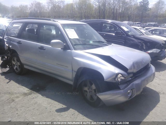 JF1SF65632G744425 - 2002 SUBARU FORESTER S Արծաթագույն լուսանկար 1
