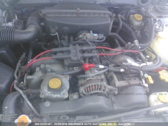 JF1SF65632G744425 - 2002 SUBARU FORESTER S Արծաթագույն լուսանկար 10