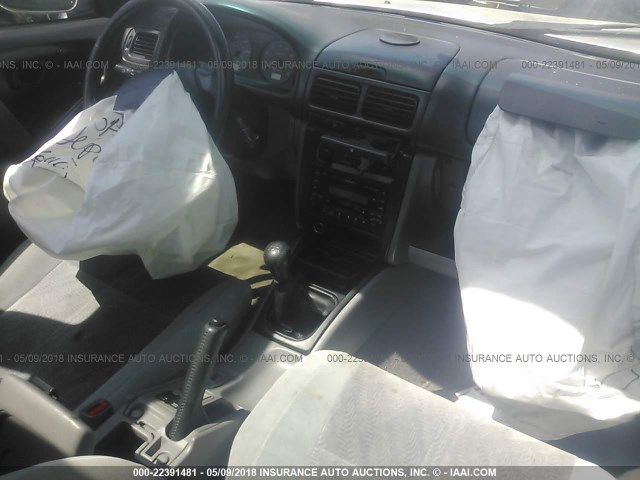 JF1SF65632G744425 - 2002 SUBARU FORESTER S Արծաթագույն լուսանկար 5