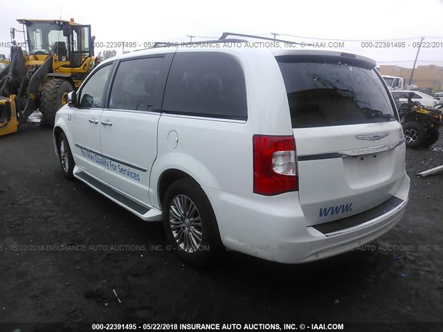 2C4RC1CG9FR521357 - 2015 CHRYSLER TOWN & COUNTRY TOURING L WHITE photo 3