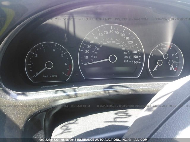 YS3ED49G073522064 - 2007 SAAB 9-5 2.3T GRAY photo 7