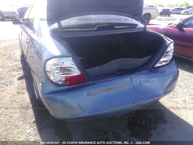 4T1BE32K92U600629 - 2002 TOYOTA CAMRY LE/XLE/SE ლურჯი ფოტო 6