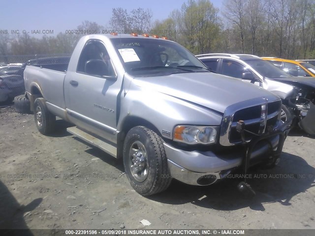 3D7KS26D15G826373 - 2005 DODGE RAM 2500 ST/SLT SILVER photo 1