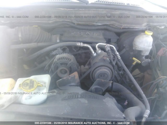 3D7KS26D15G826373 - 2005 DODGE RAM 2500 ST/SLT 银色 照片 10