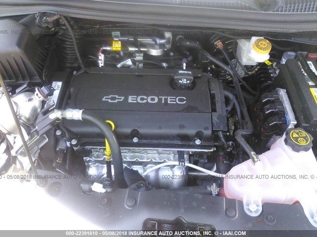 1G1JB5SH2J4115345 - 2018 CHEVROLET SONIC LS 黑色 照片 10