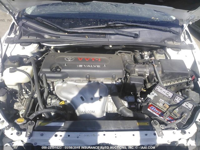 JTKDE177370215340 - 2007 TOYOTA SCION TC 白色 照片 10