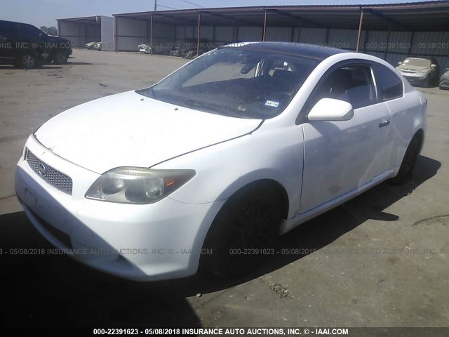 JTKDE177370215340 - 2007 TOYOTA SCION TC 白色 照片 2
