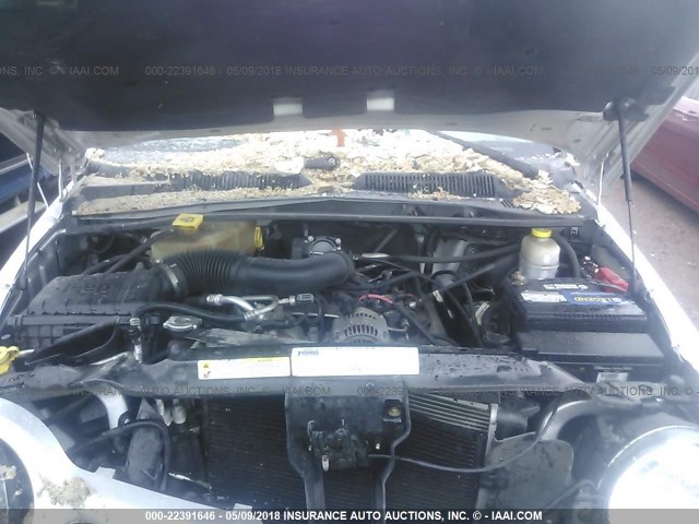 1J4GL48K77W575667 - 2007 JEEP LIBERTY SPORT 银色 照片 10