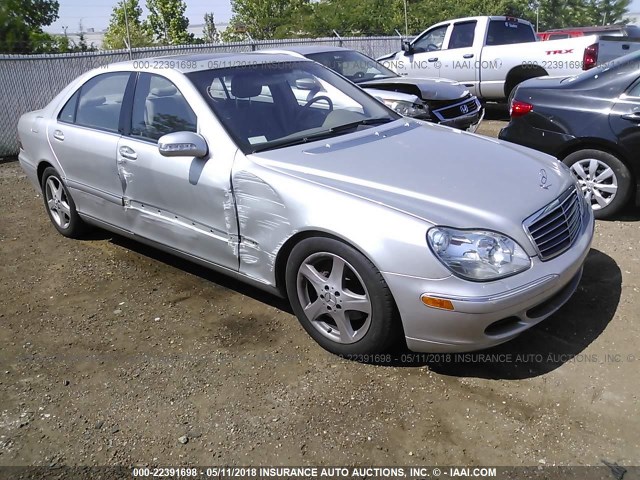 WDBNG70J04A388624 - 2004 MERCEDES-BENZ S 430 SILVER photo 1