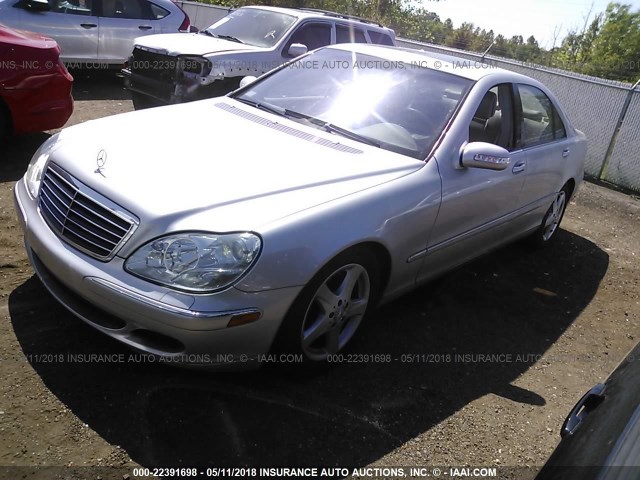 WDBNG70J04A388624 - 2004 MERCEDES-BENZ S 430 SILVER photo 2