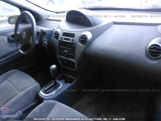 1G8AL55F86Z164620 - 2006 SATURN ION LEVEL 3 BLUE photo 5