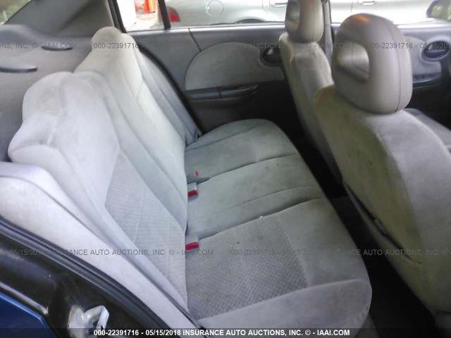 1G8AL55F86Z164620 - 2006 SATURN ION LEVEL 3 BLUE photo 8