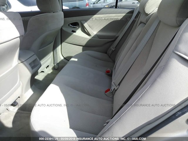 4T1BK46K17U026107 - 2007 TOYOTA CAMRY NEW GENERAT LE/XLE/SE GOLD photo 8