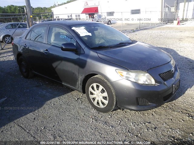 JTDBL40E99J023853 - 2009 TOYOTA COROLLA LE/XLE GRAY photo 1