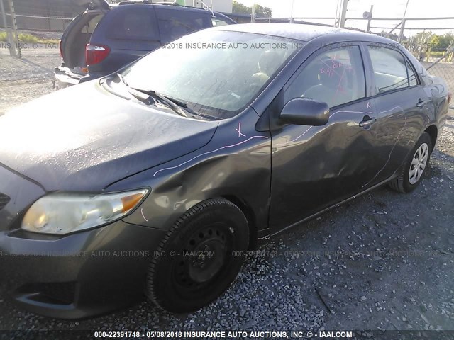 JTDBL40E99J023853 - 2009 TOYOTA COROLLA LE/XLE GRAY photo 6