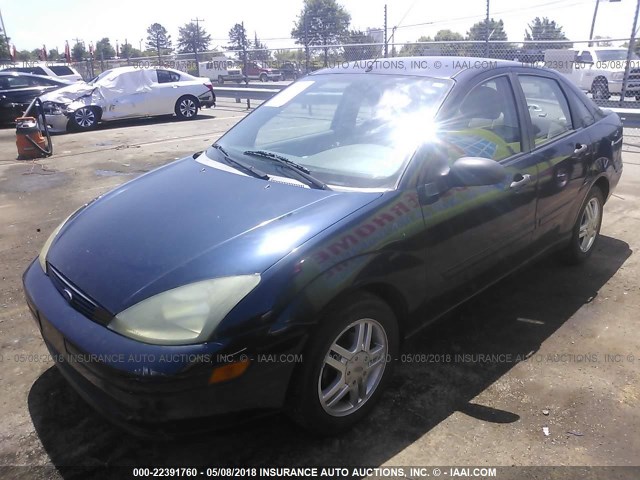 1FAFP34P03W312521 - 2003 FORD FOCUS SE/SE COMFORT/SE SPORT Dark Blue photo 2