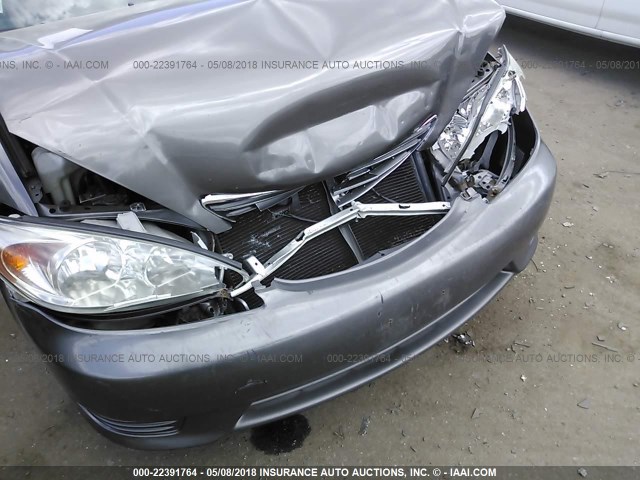 4T1BE32K75U513834 - 2005 TOYOTA CAMRY LE/XLE/SE ნაცრისფერი ფოტო 6