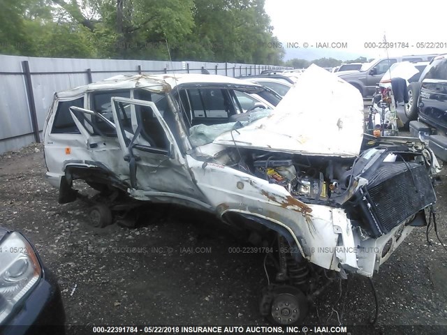 1J4FJ68S6WL168596 - 1998 JEEP CHEROKEE SPORT/CLASSIC თეთრი ფოტო 1