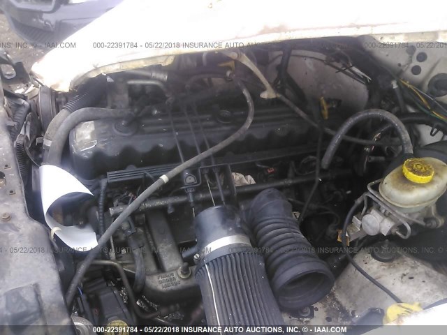 1J4FJ68S6WL168596 - 1998 JEEP CHEROKEE SPORT/CLASSIC თეთრი ფოტო 10