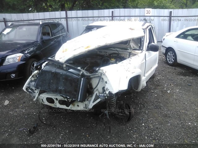 1J4FJ68S6WL168596 - 1998 JEEP CHEROKEE SPORT/CLASSIC თეთრი ფოტო 6