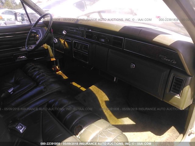 5Y82A877553 - 1975 LINCOLN TOWN CAR GREEN photo 5