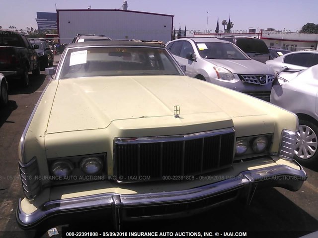 5Y82A877553 - 1975 LINCOLN TOWN CAR GREEN photo 6