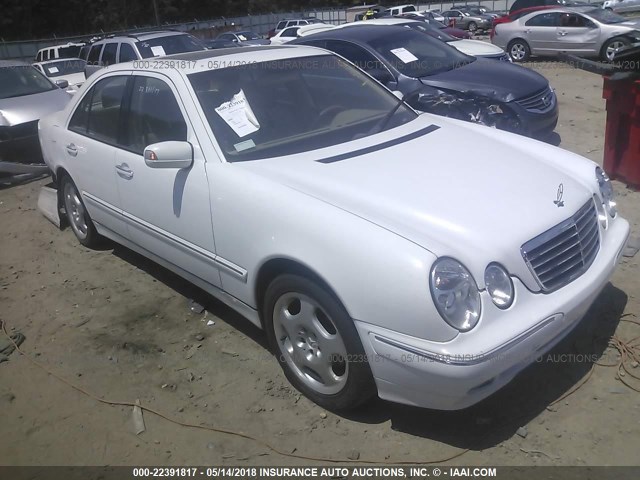 WDBJF70J5YB163908 - 2000 MERCEDES-BENZ E 430 WHITE photo 1