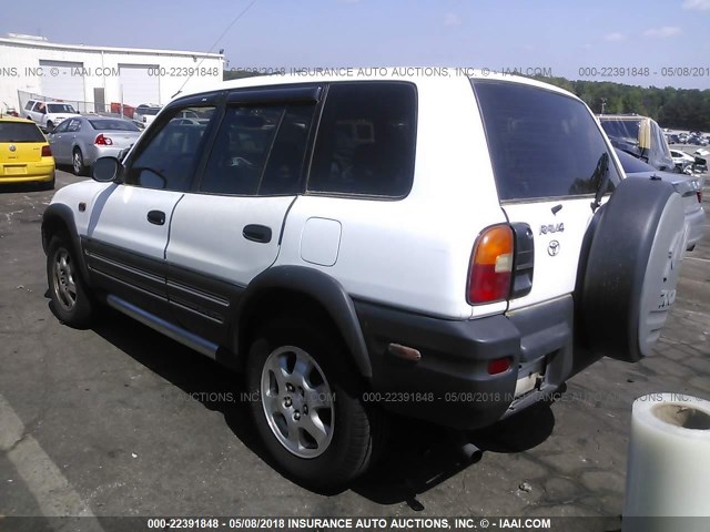 JT3GP10V4V0010487 - 1997 TOYOTA RAV4 WHITE photo 3