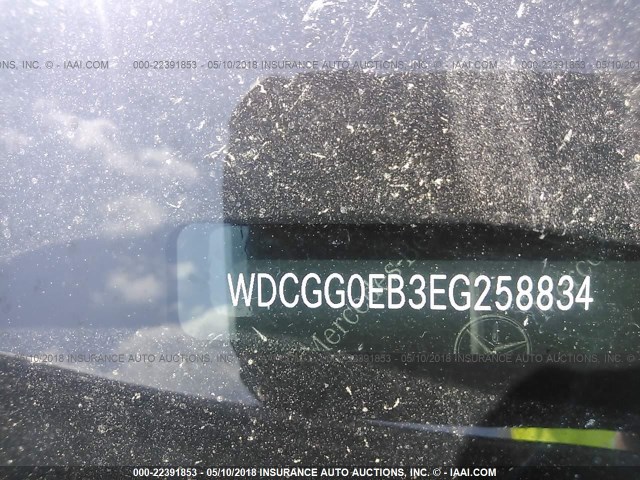 WDCGG0EB3EG258834 - 2014 MERCEDES-BENZ GLK 250 BLUETEC SILVER photo 9