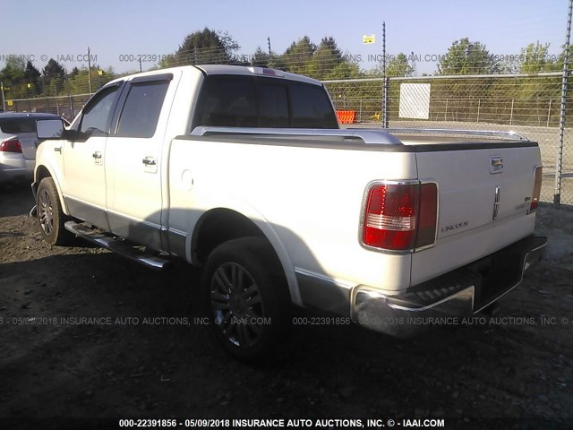 5LTPW18527FJ03833 - 2007 LINCOLN MARK LT WHITE photo 3