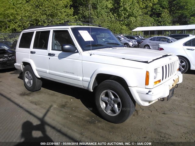 1J4FT68S5WL125457 - 1998 JEEP CHEROKEE SPORT/CLASSIC თეთრი ფოტო 1